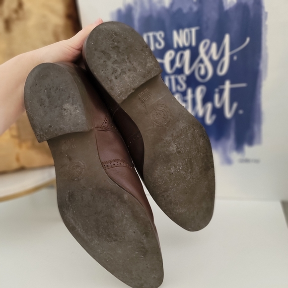 Bally Men's Normal Brown Wing Tip Oxford Dress Shoes Size 12 Great Condition - Picture 6 of 12